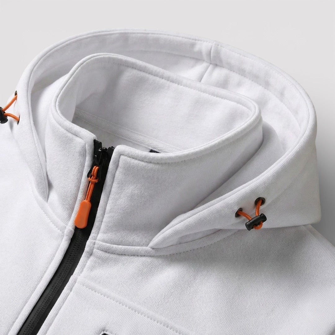 KAEL Breathable Zip-Up Hoodie
