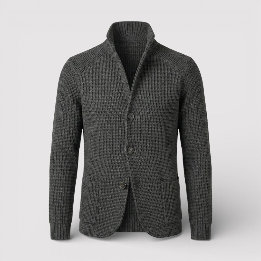 ROLF Waffle Knit Cardigan