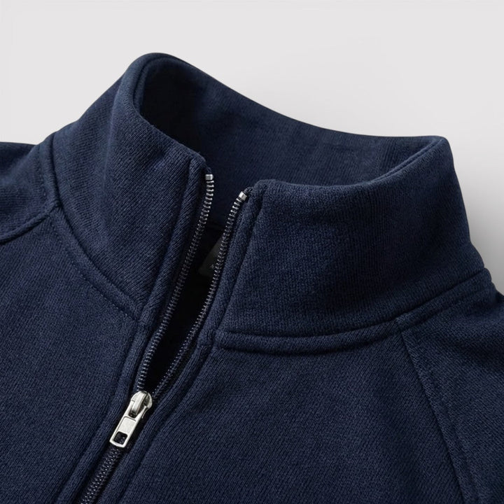 SVEN Regular Half-Zip Knit Sweater