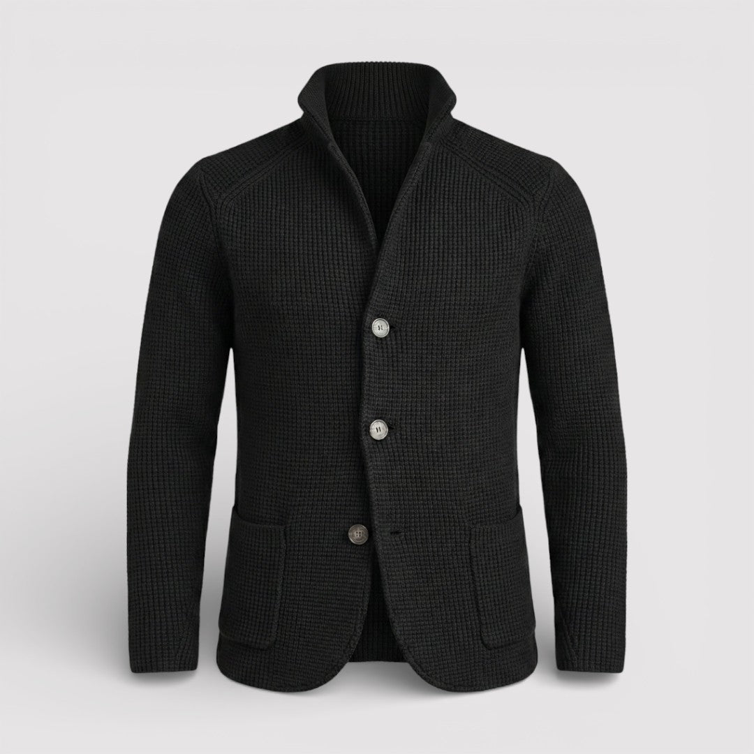 ROLF Waffle Knit Cardigan