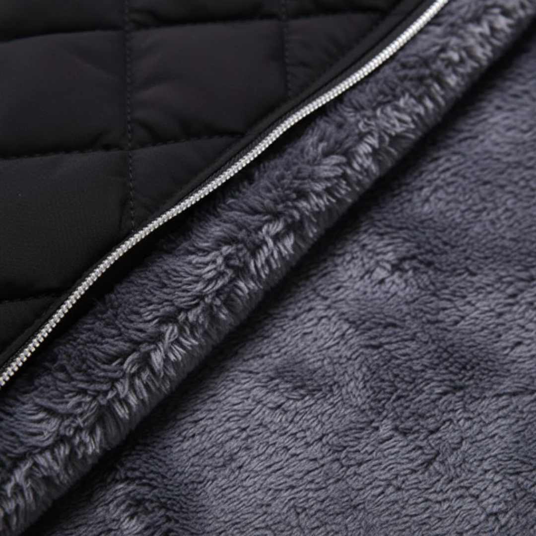 BERT Quilted Zip Jacket