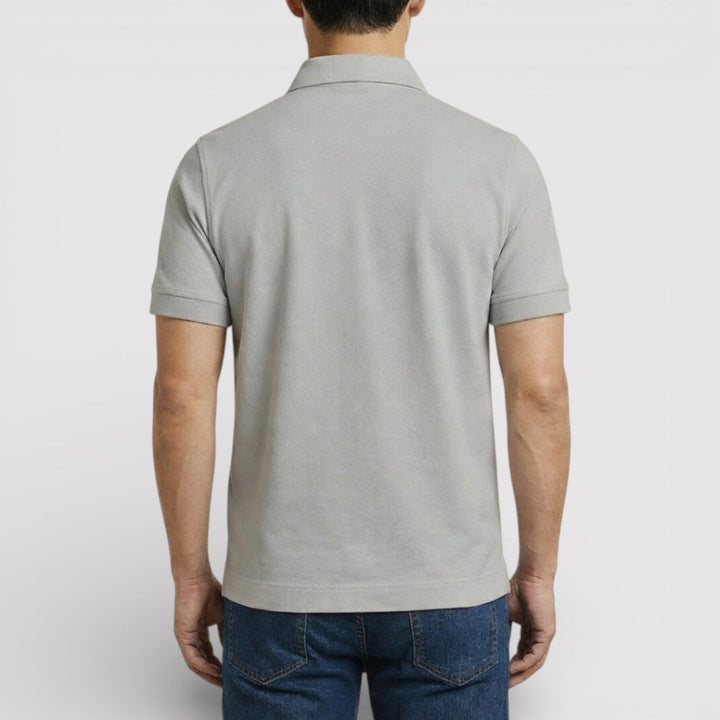 ELDON Lightweight Zip Polo Shirt