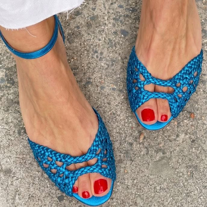 Isadora | Refined Woven Sandals