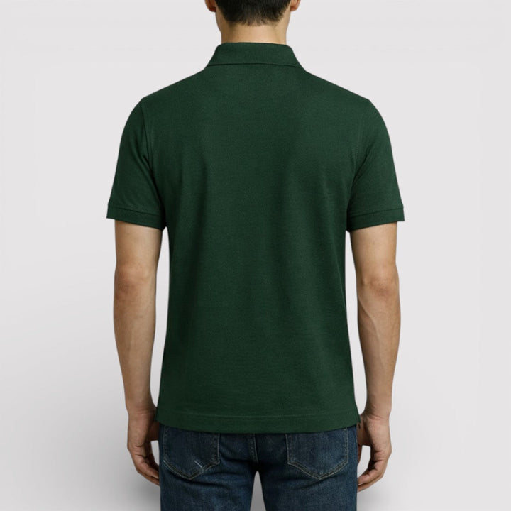 ELDON Lightweight Zip Polo Shirt