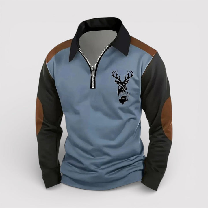 NIEL Lightweight Half-Zip Sweater