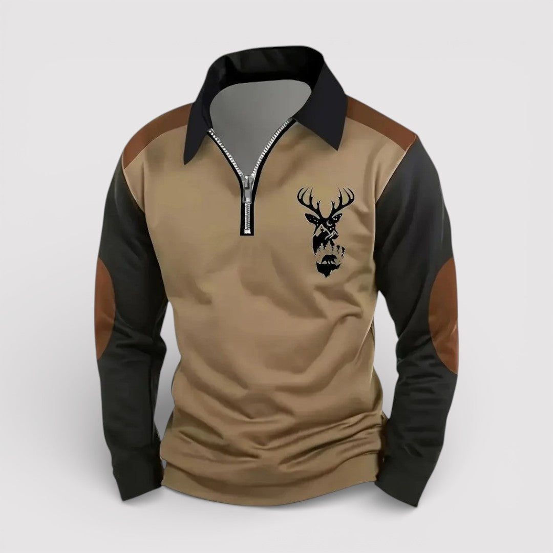 NIEL Lightweight Half-Zip Sweater
