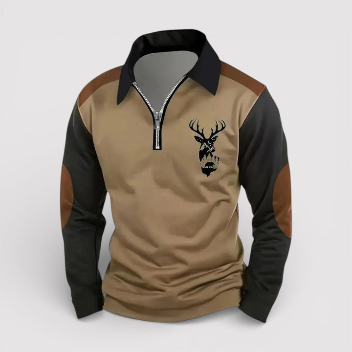 NIEL Lightweight Half-Zip Sweater