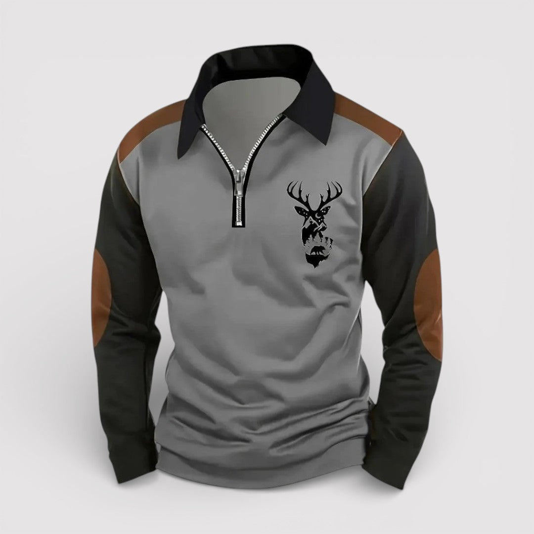 NIEL Lightweight Half-Zip Sweater