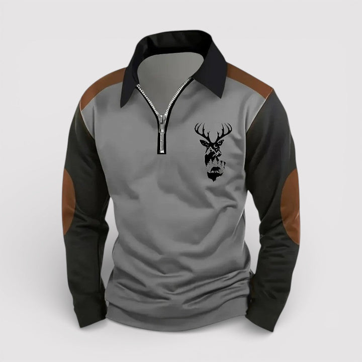 NIEL Lightweight Half-Zip Sweater