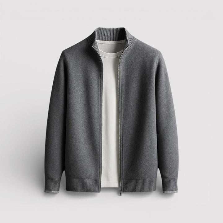 BRIAN Regular Zip Knit Sweater