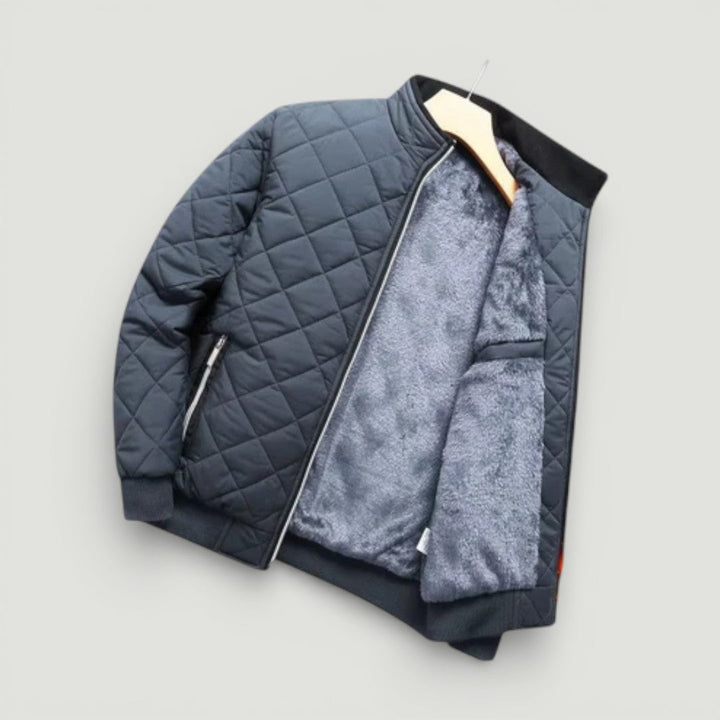 BERT Quilted Zip Jacket