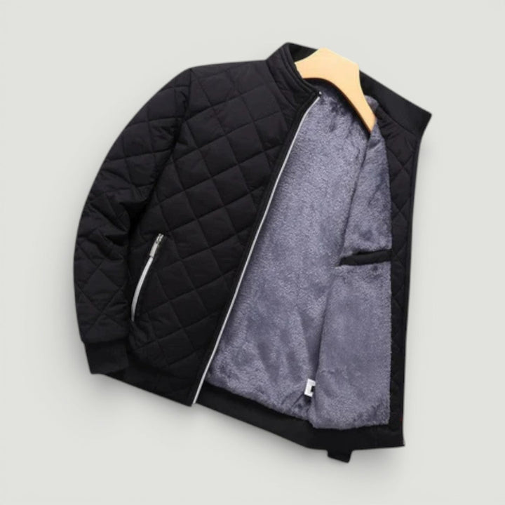 BERT Quilted Zip Jacket