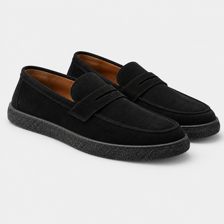 Men’s Casual Suede Slip-On Loafers