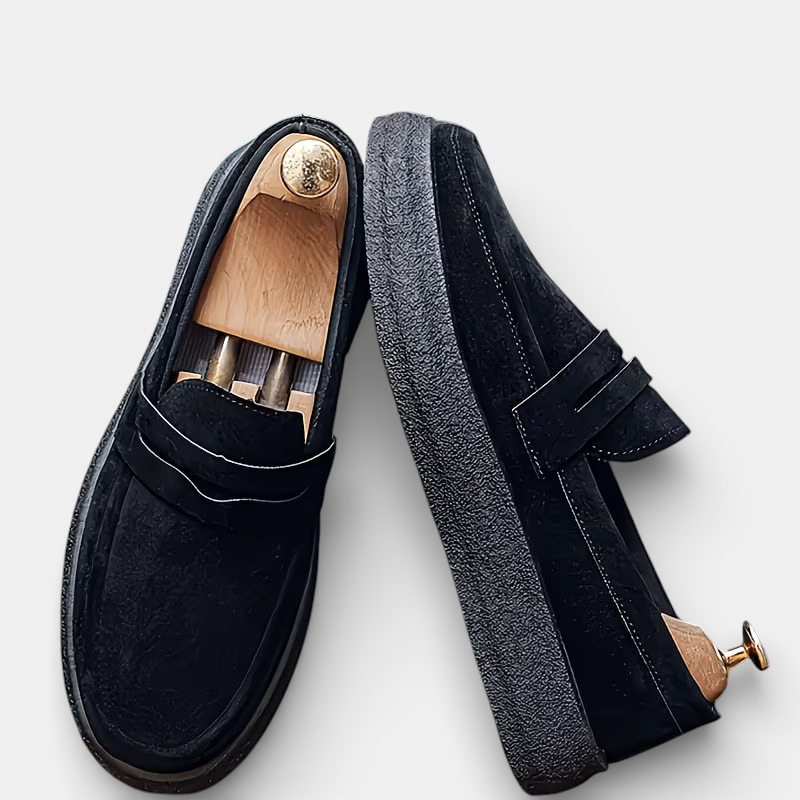Men’s Casual Suede Slip-On Loafers