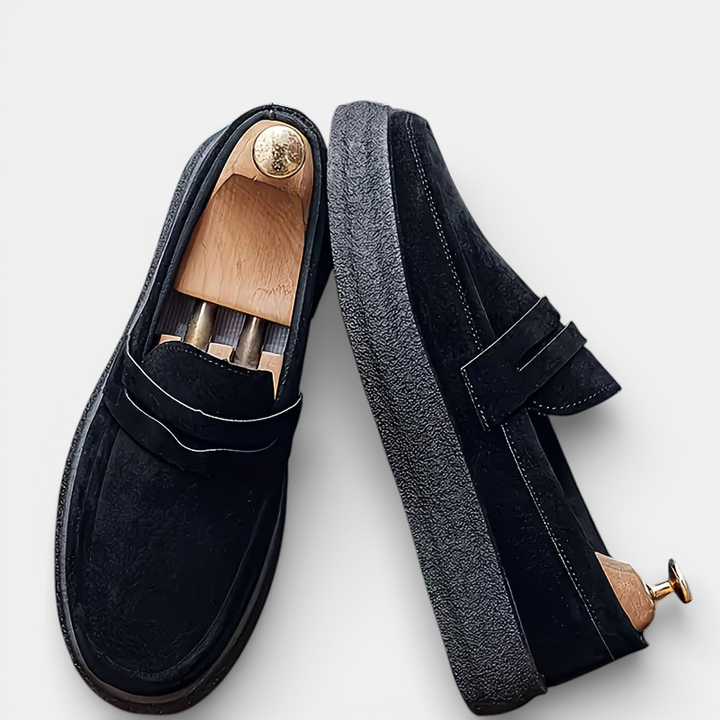 Men’s Casual Suede Slip-On Loafers