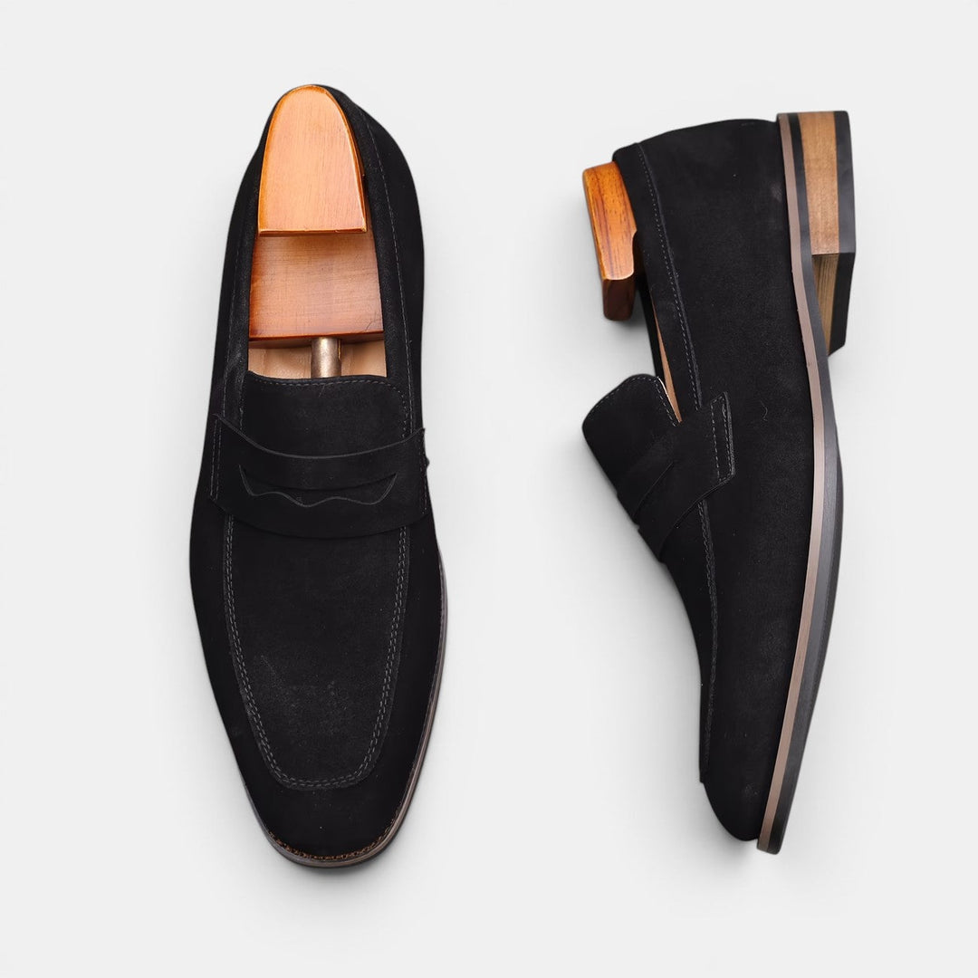 Men’s Suede Penny Summer Loafers