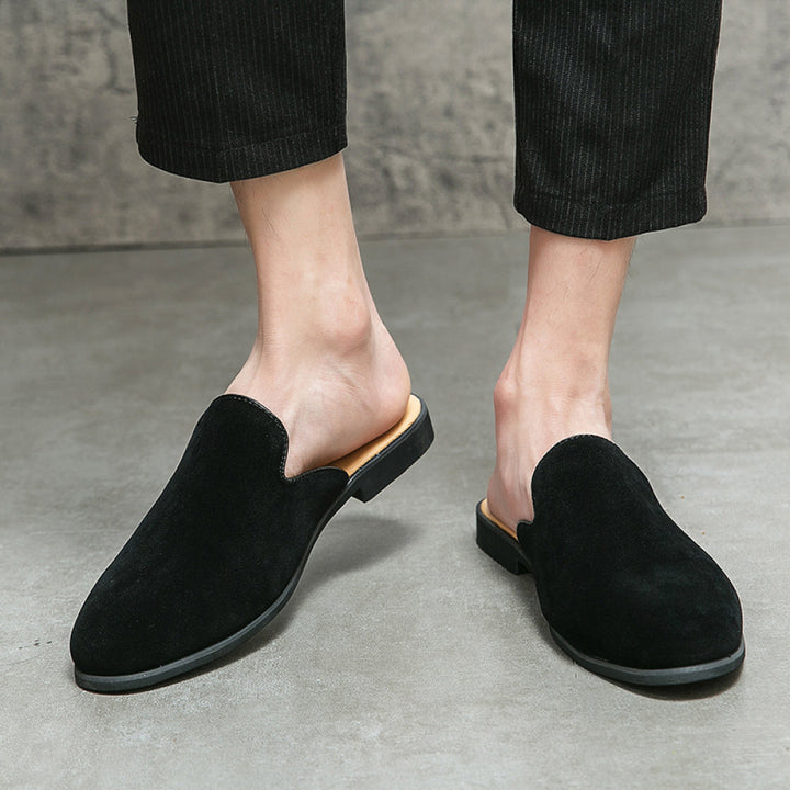 Men’s Suede Slip-On Mules