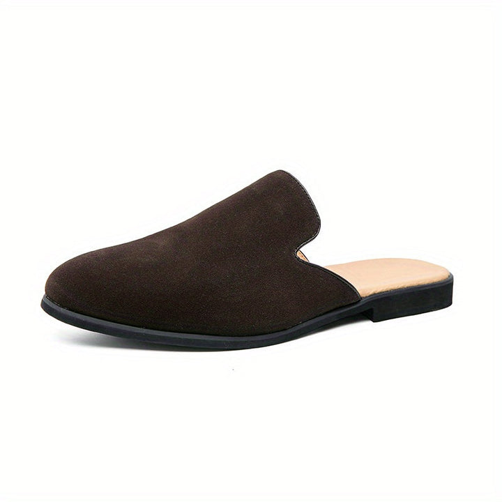 Men’s Suede Slip-On Mules