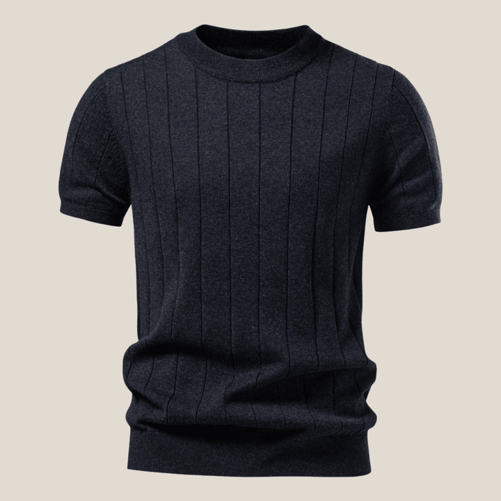 Torino™ - Ribbed Knit T-Shirt