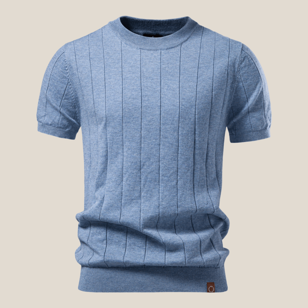 Torino™ - Ribbed Knit T-Shirt