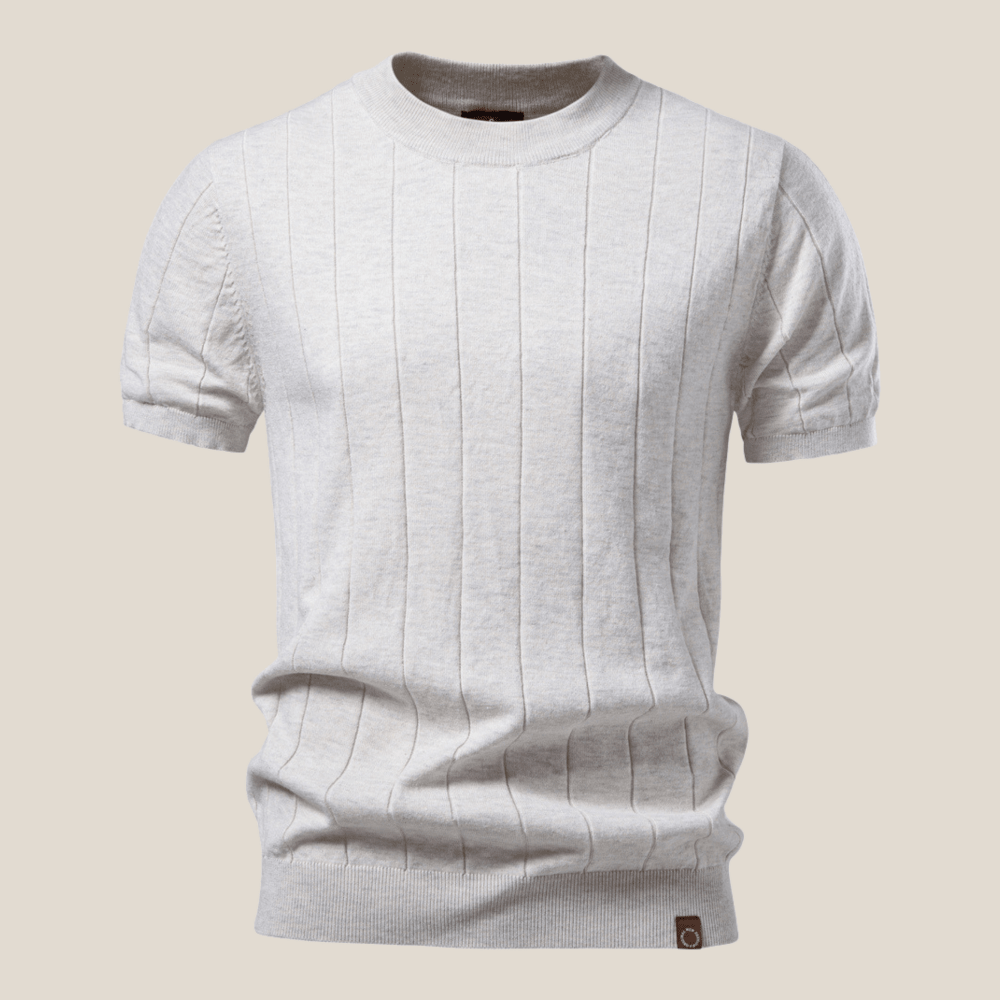 Torino™ - Ribbed Knit T-Shirt