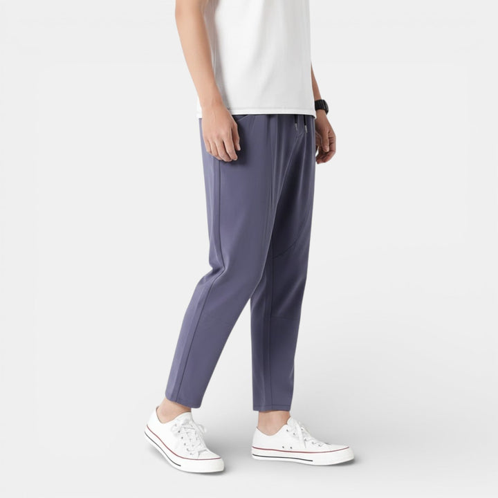 Relaxed Fit Linen Pants