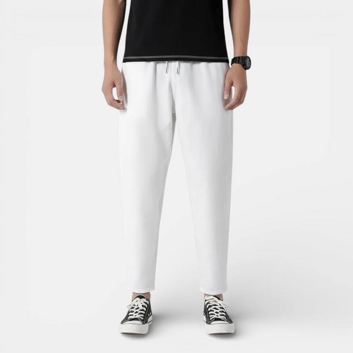 Relaxed Fit Linen Pants