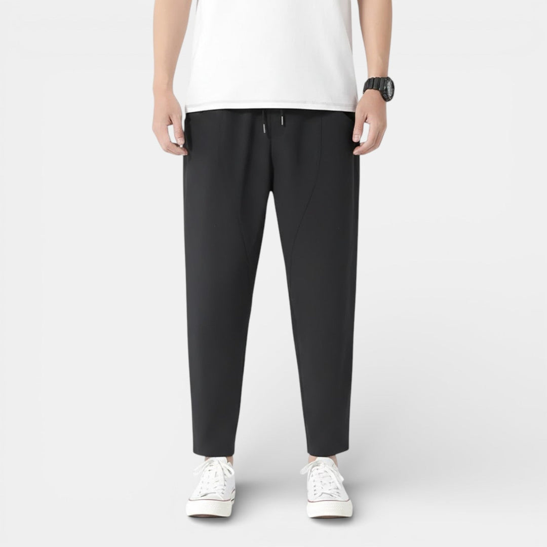 Relaxed Fit Linen Pants