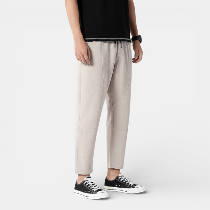 Relaxed Fit Linen Pants