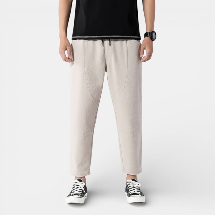 Relaxed Fit Linen Pants