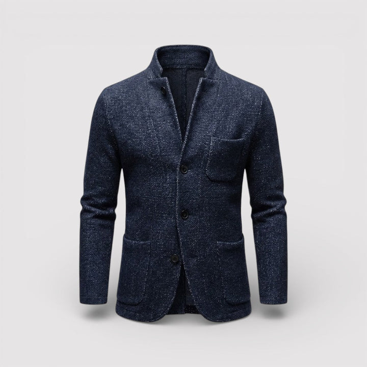 HEIKO Stretch Stand-Collar Blazer