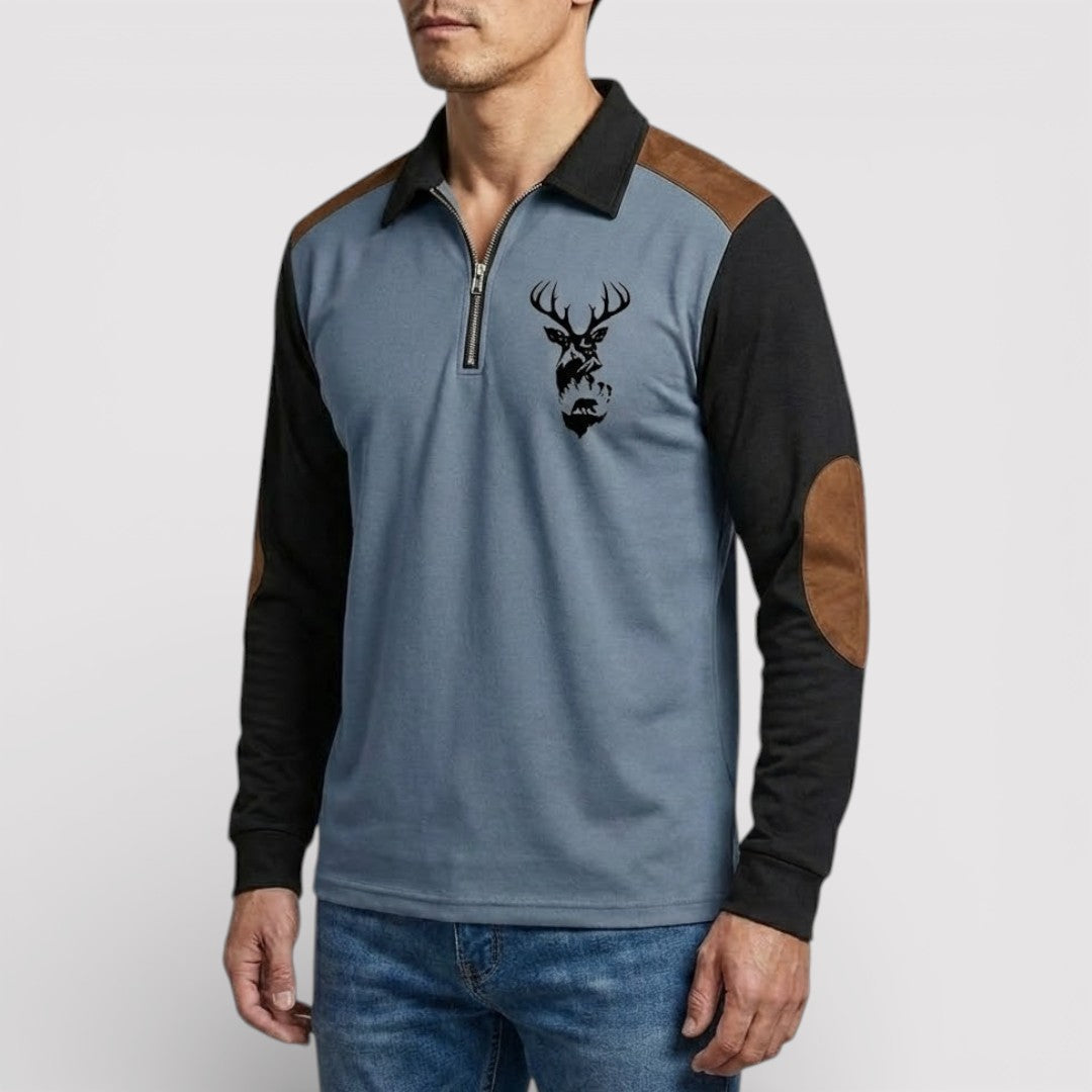 NIEL Lightweight Half-Zip Sweater