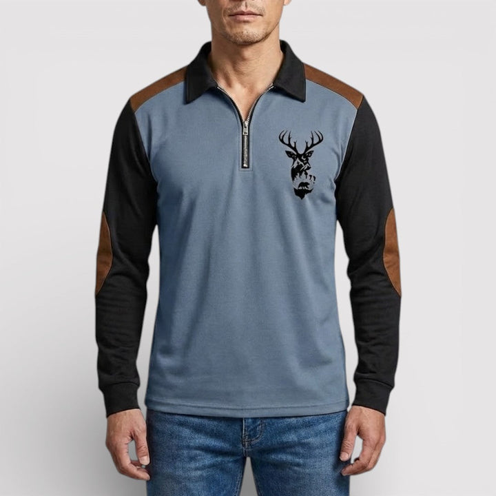 NIEL Lightweight Half-Zip Sweater