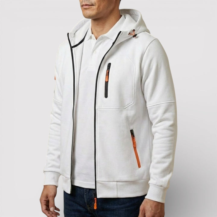 KAEL Breathable Zip-Up Hoodie