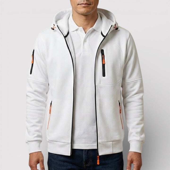 KAEL Breathable Zip-Up Hoodie