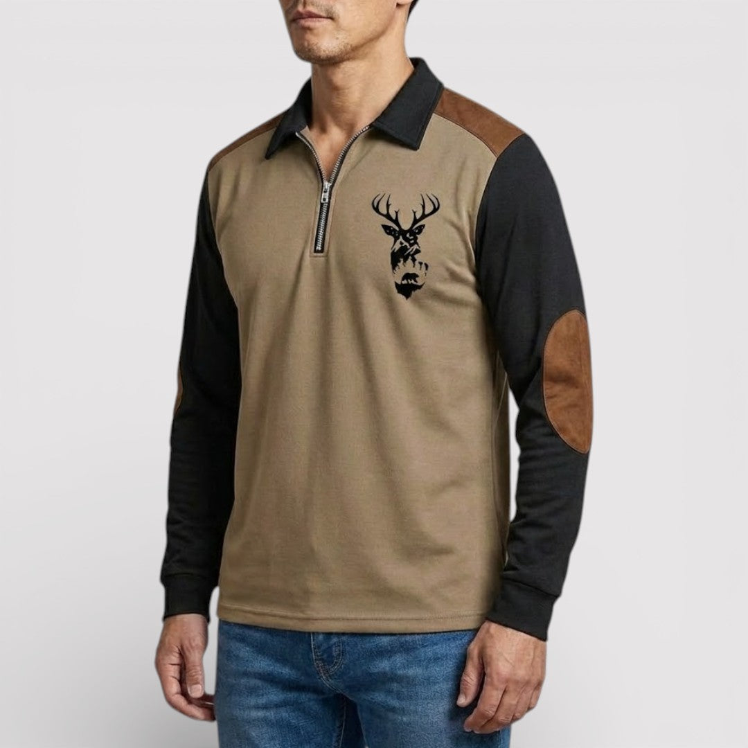 NIEL Lightweight Half-Zip Sweater