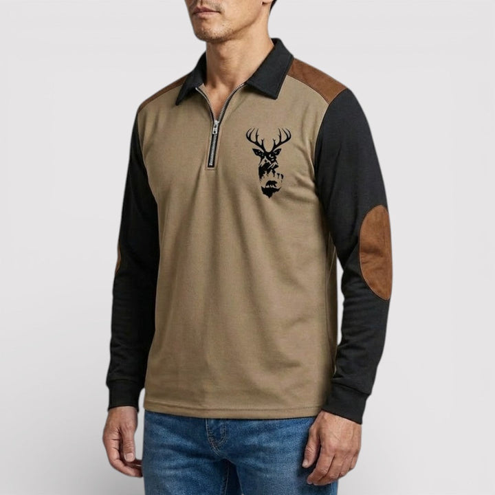 NIEL Lightweight Half-Zip Sweater