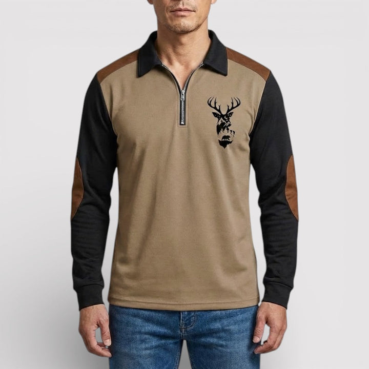 NIEL Lightweight Half-Zip Sweater
