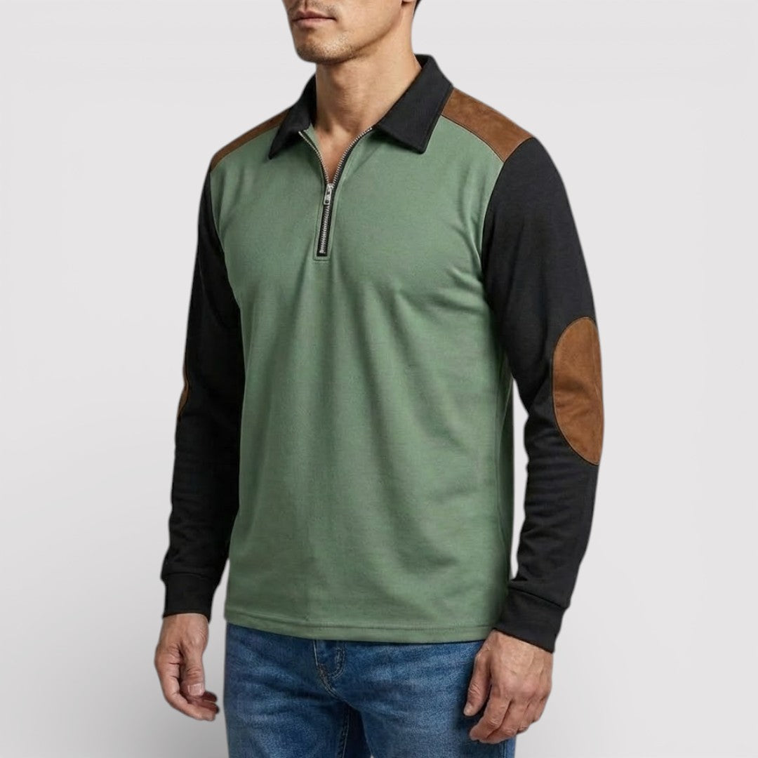 NIEL Lightweight Half-Zip Sweater