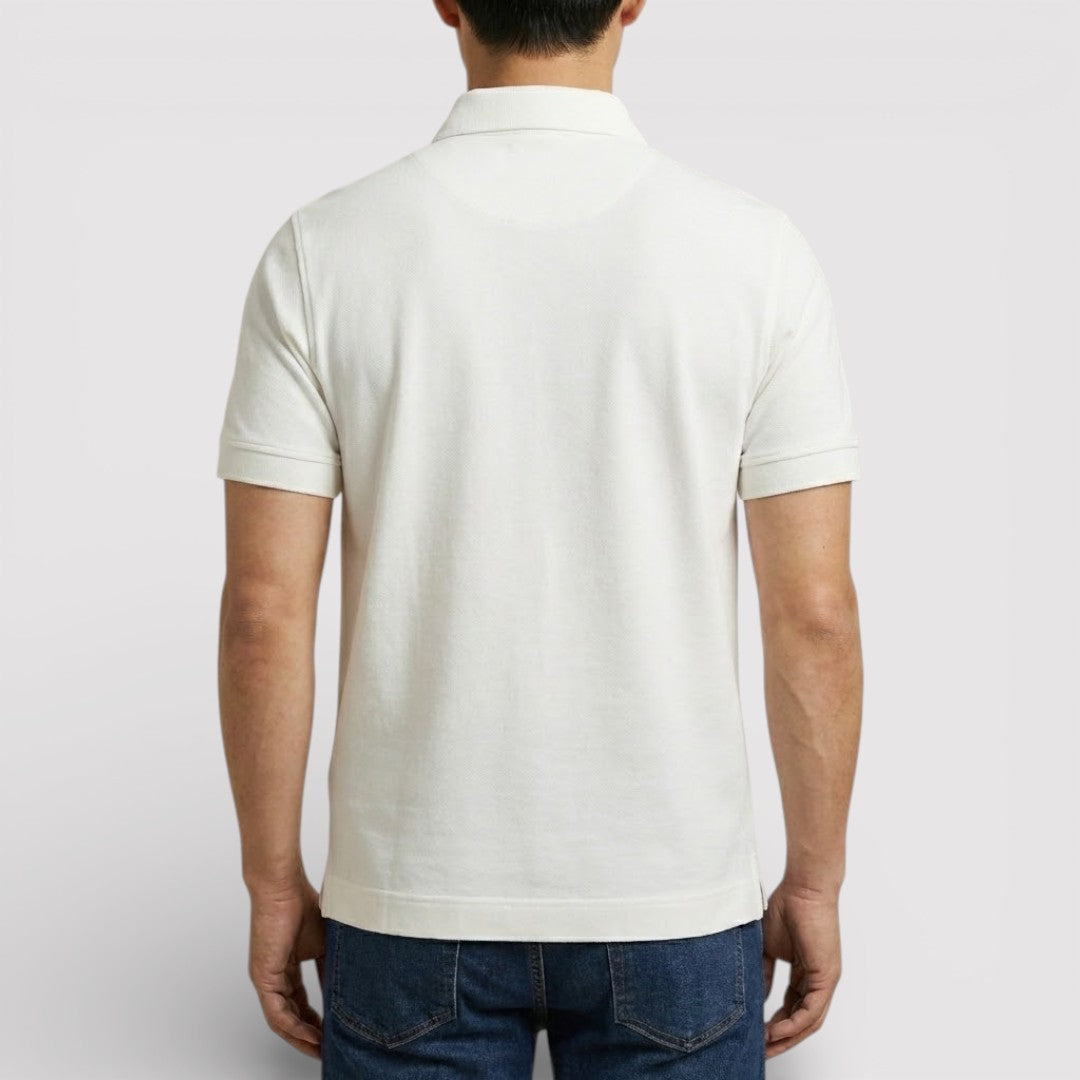 ELDON Lightweight Zip Polo Shirt