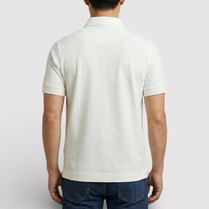 ELDON Lightweight Zip Polo Shirt
