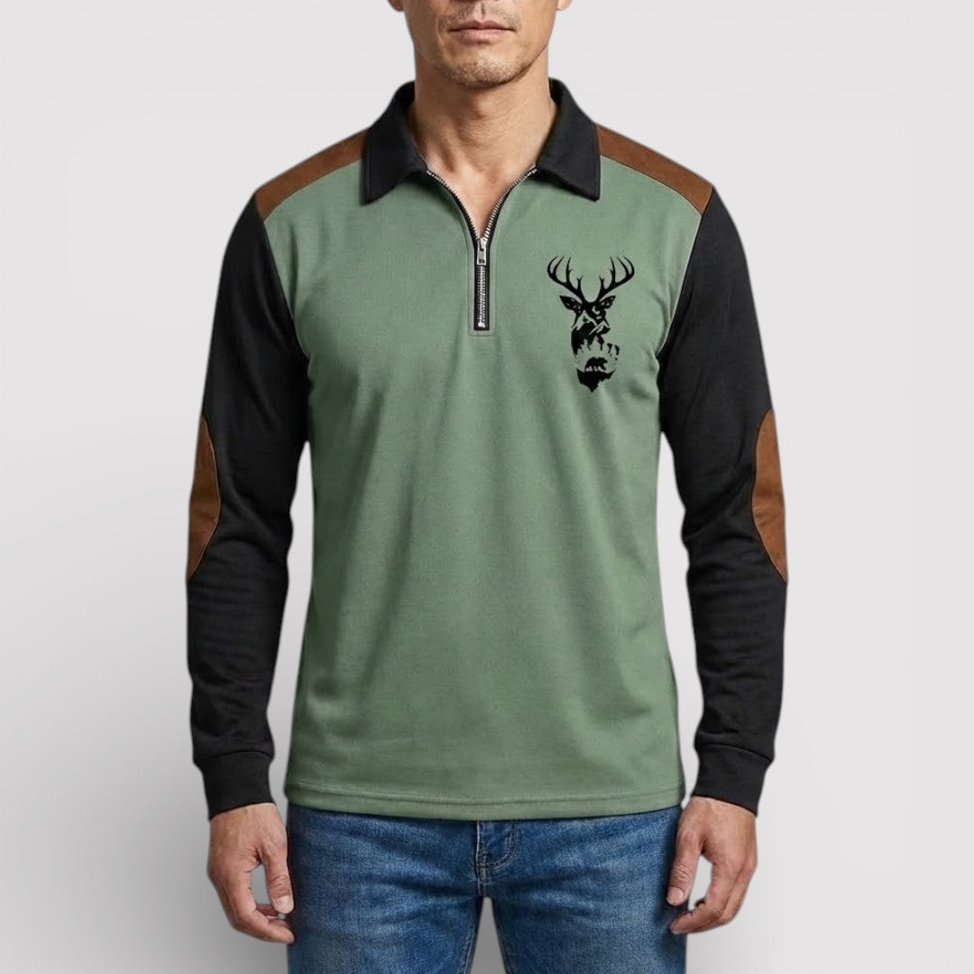 NIEL Lightweight Half-Zip Sweater