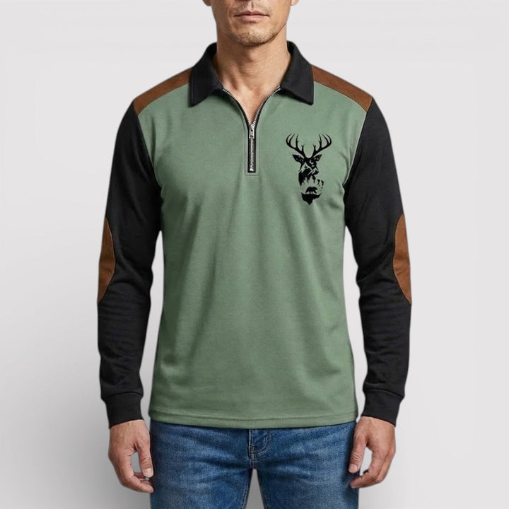 NIEL Lightweight Half-Zip Sweater