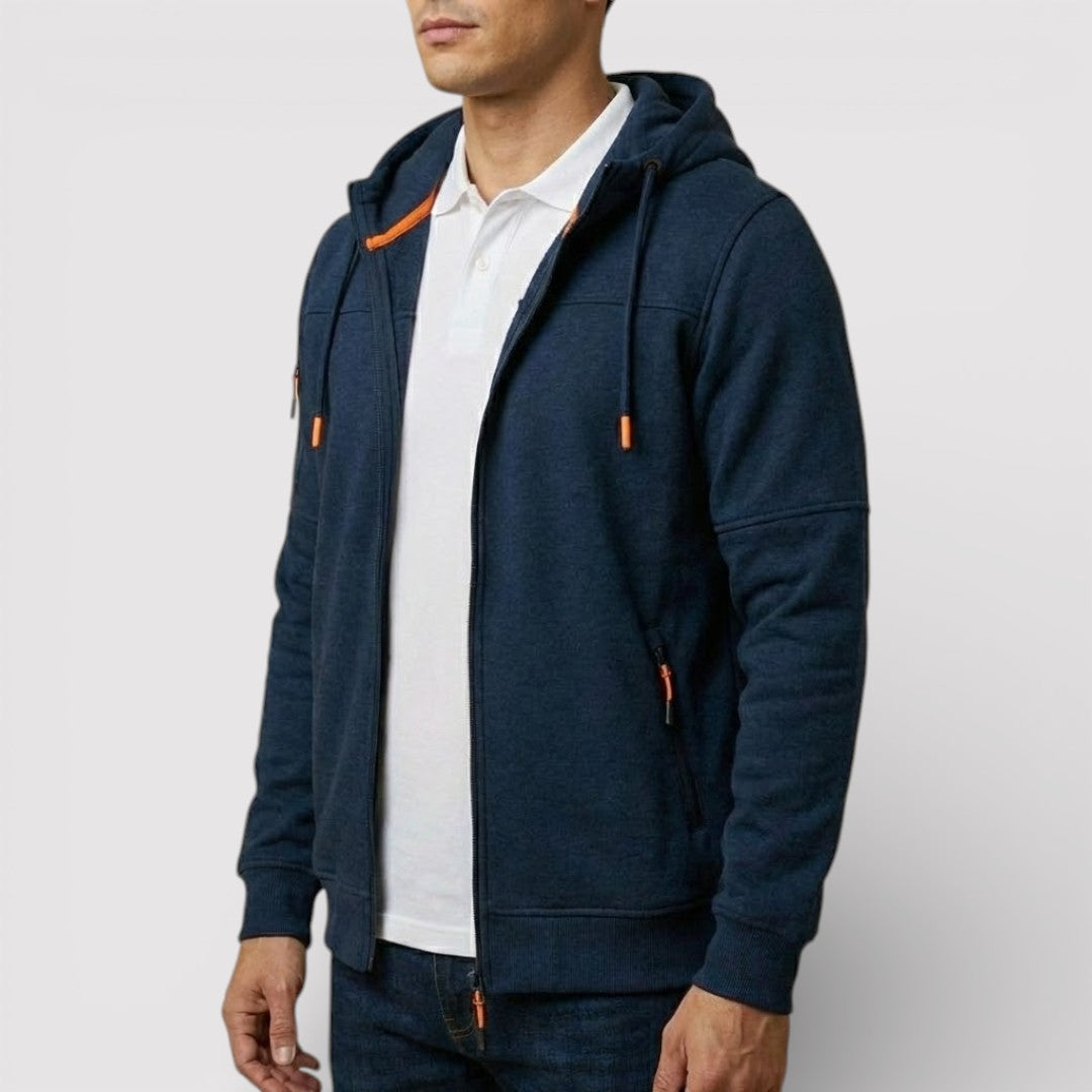 KAEL Breathable Zip-Up Hoodie