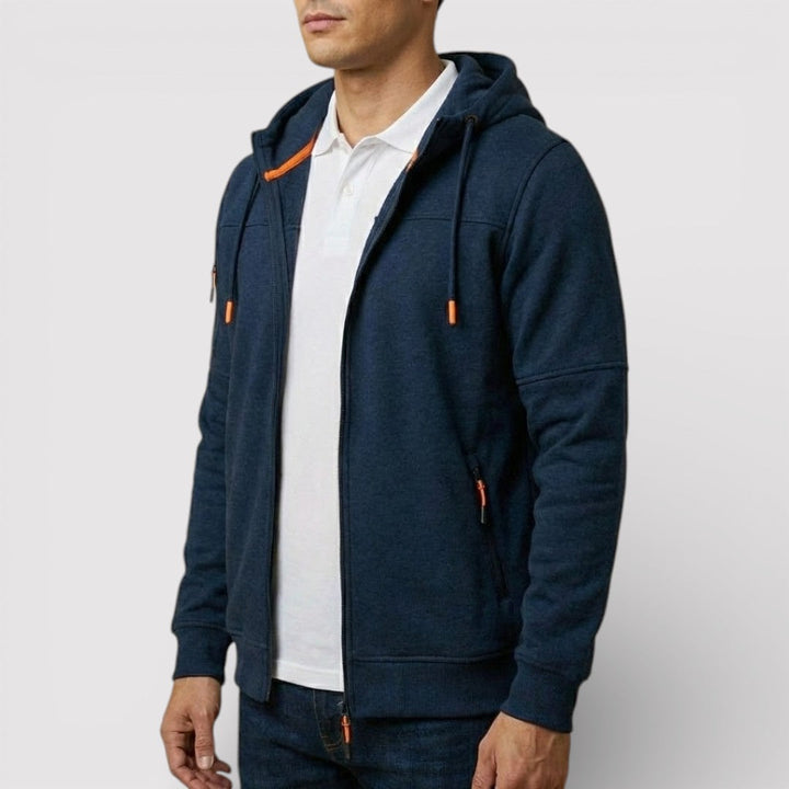 KAEL Breathable Zip-Up Hoodie