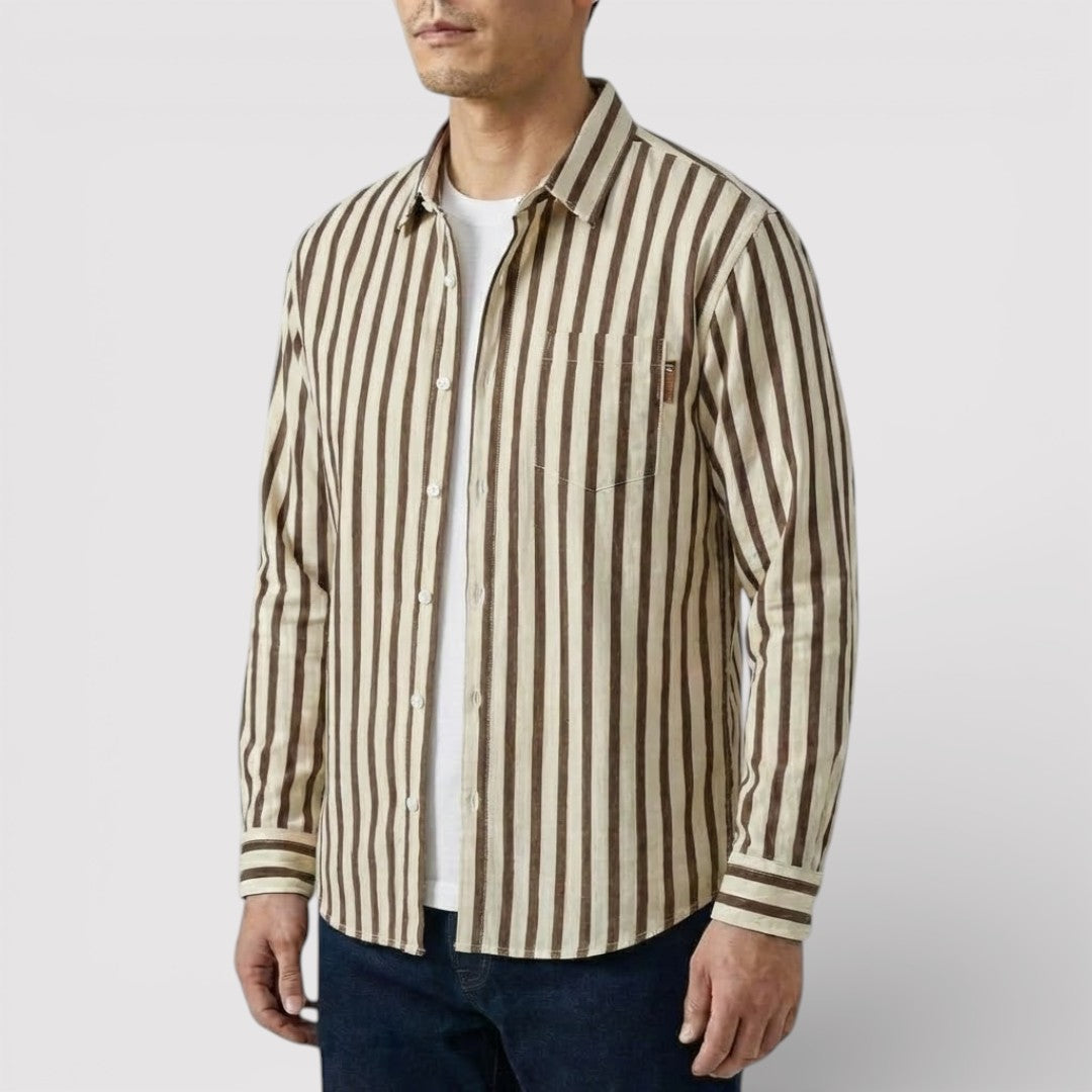 KENTH Breathable Striped Shirt