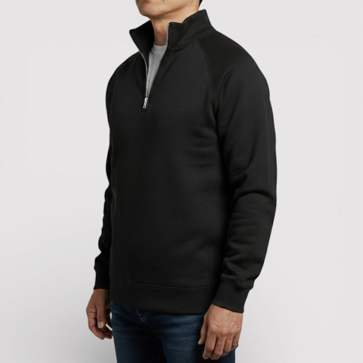 SVEN Regular Half-Zip Knit Sweater