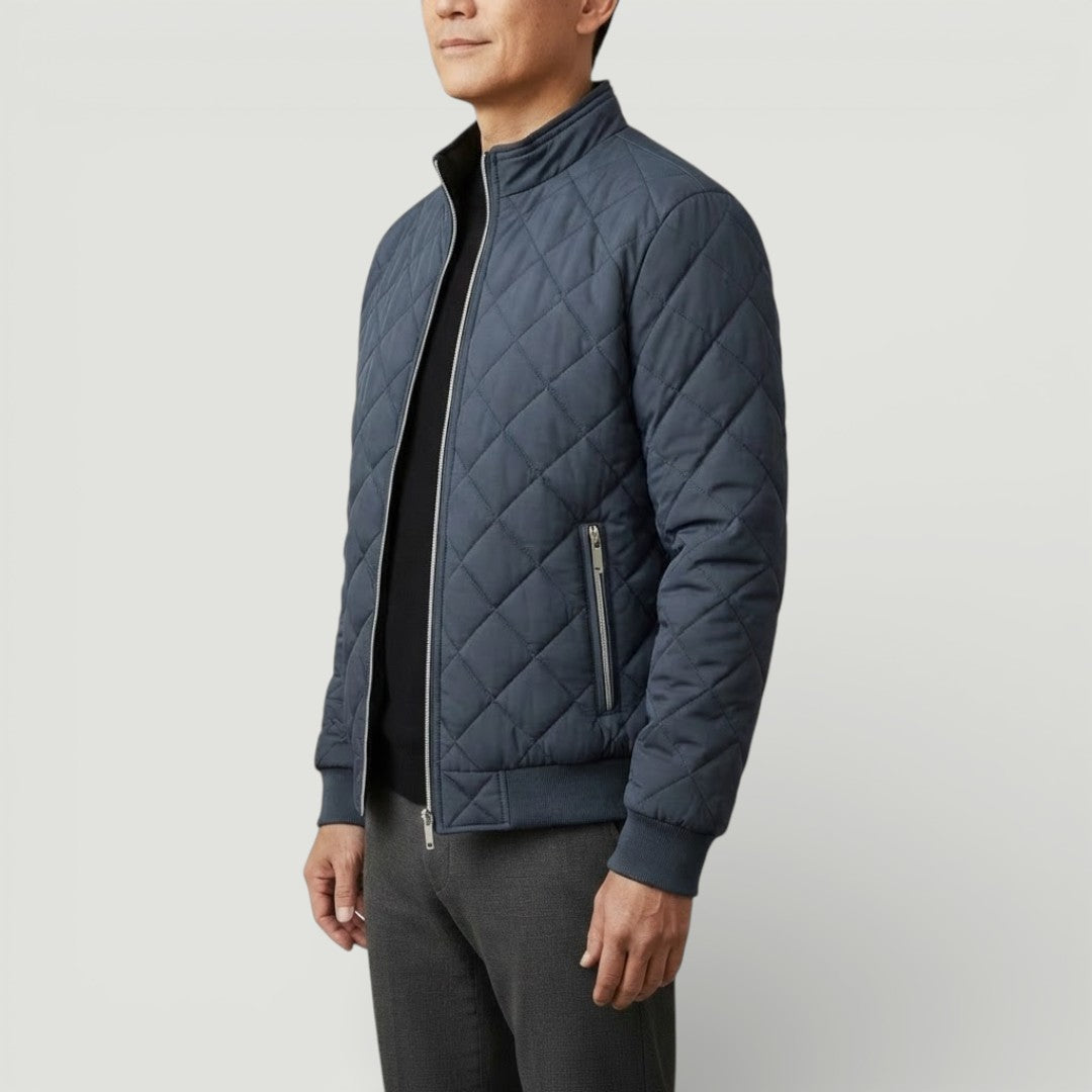 BERT Quilted Zip Jacket