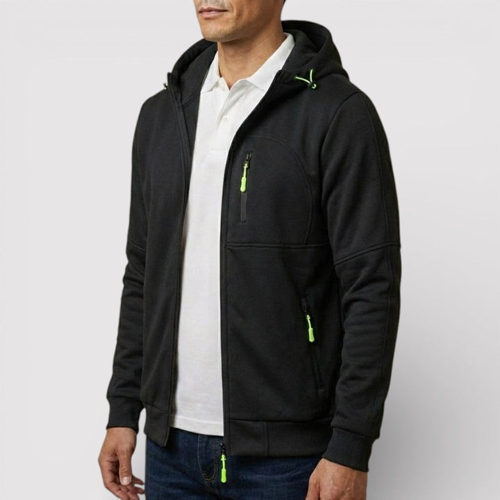 KAEL Breathable Zip-Up Hoodie