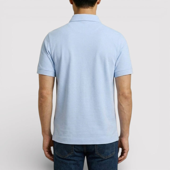 ELDON Lightweight Zip Polo Shirt